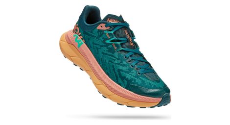 Chaussures Trail Running Hoka Tecton X Bleu Rose Femme