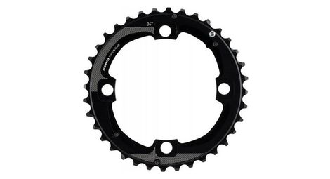 Plateau vtt sram 34t 104mm al5 2x10 vitesses medium pin noir