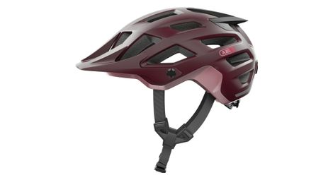 Casco abus moventor 2.0 wildberry / rojo