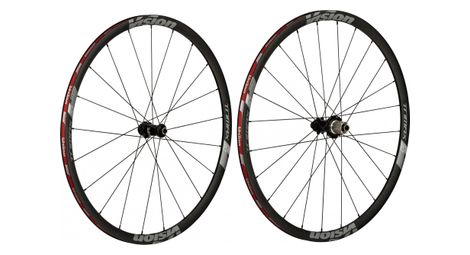 paire de roues vision trimax 30 disc tubeless centerlock 12x100 12x142