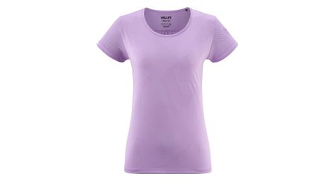 T-shirt femme millet hiking jacquard violet