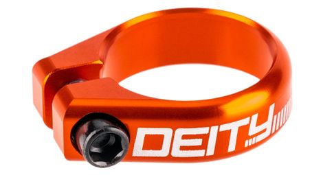 Collier de selle deity circuit aluminium orange