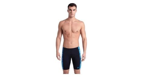 Costume da bagno arena pooltiles jammer nero / blu