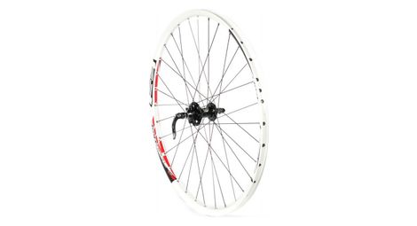 Roue avant 26  free ride ertro 28x559 disc blanc rodi