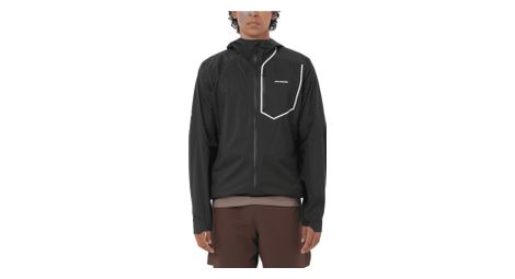 Veste Imperméable Salomon Bonatti Pro Noir Homme