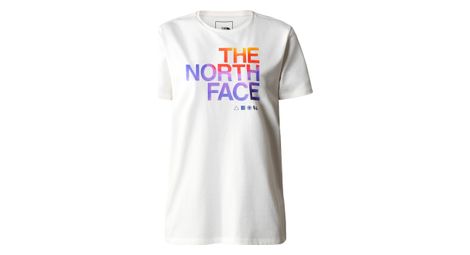 T shirt the north face foundation grp femme blanc