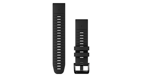 Garmin quickfit 22 mm silicone wristband black