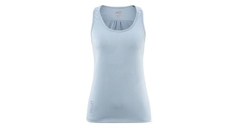 Camiseta de tirantes de mijo jacquard para mujer azul
