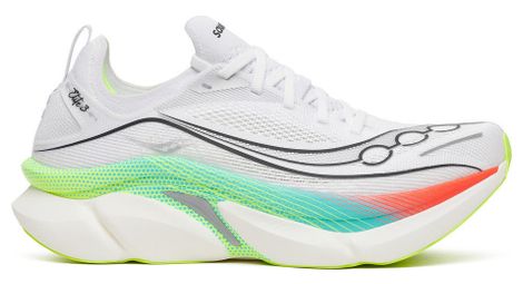 Zapatillas de running Saucony Endorphin Elite 3, blancas/multicolores, unisex