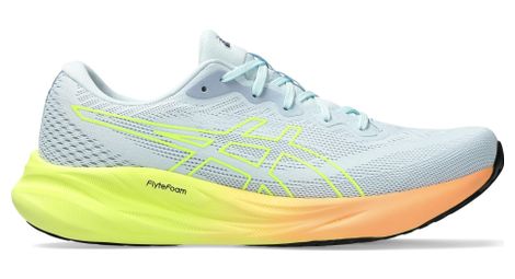 Chaussures running asics gel-pulse 15 bleu/orange/jaune homme