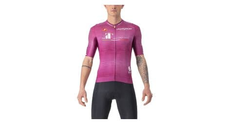 Maillot manches courtes castelli giro105 race pourpre