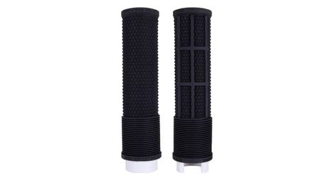 Dmr deathgrip flangeless refill grips black (without collars)