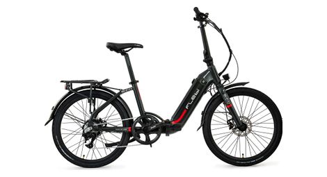 Vélo electrique pliant flebi swan 24  grey raptor