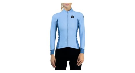 Maillot Manches Longues Femme LeBram Race Thermique Bleu