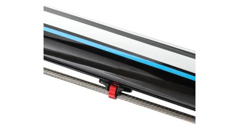 Lot de 10 clips de fixation pour gaines et durites – aluminium