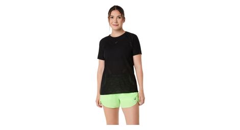 Asics Metarun Kurzarm-Shirt Schwarz Damen