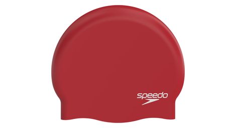 Bonnet de Bain Speedo Moulded Silicone Rouge
