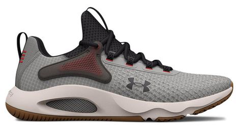 Chaussures de running under armour hovr rise 4 gris homme