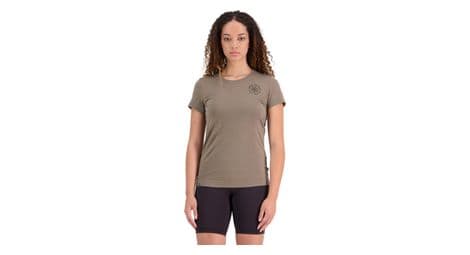 T-shirt technique femme mons royale icon merino vert