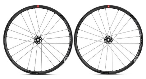 Producto renovado - juego de ruedas fulcrum racing 3 disc road | 12x100 - 12x142mm | negro