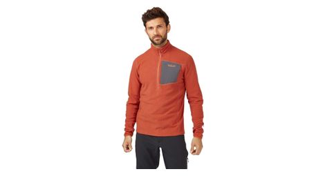 Forro polar rab tecton rojo hombre