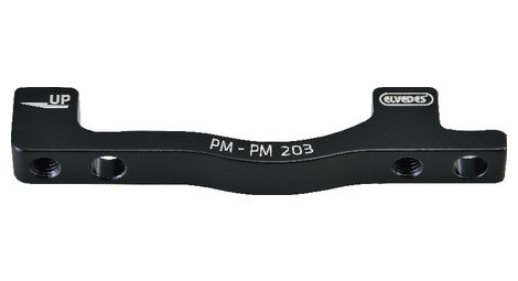 Adaptador de freno elvedes pm / pm 203mm negro