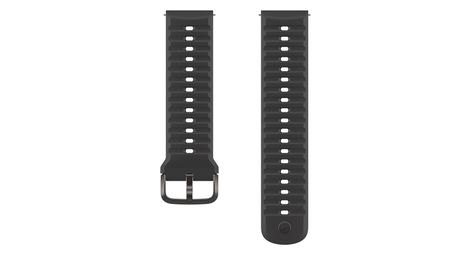 coros apex 4 24 mm silicone watch band black