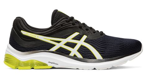 Asics Gel Pulse 11 Noir Jaune Homme