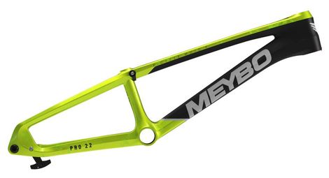 Cadre Meybo HSX Carbone Pro 21 Noir Mat Vert