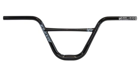 Guidon elevn 31.8 flat 8.5 noir/bleu