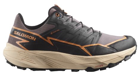 Zapatillas de trail para mujer salomon thundercross gore-tex gris/naranja