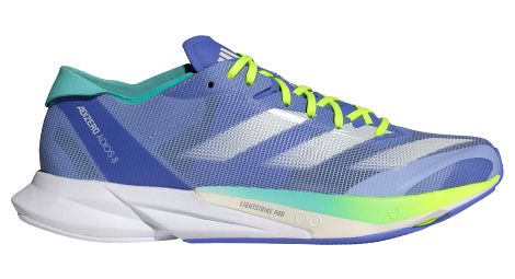 Chaussures Running Adidas Adizero Adios 8 Bleu Vert Femme