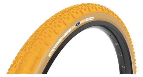 Neumático panaracer gravelking x1 limited color edition gravel 700 mm tubeless ready plegable zsg gravel compound beadlock tufftex amarillo beige sidewall