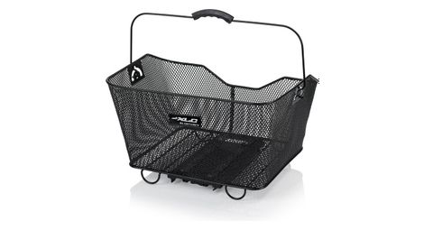 Xlc ba-b04 basket fit con portapacchi carry more system nero