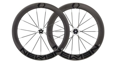 Paire roues carbone Newmen Vonoa Streem A.49 A.54 rayon carbone