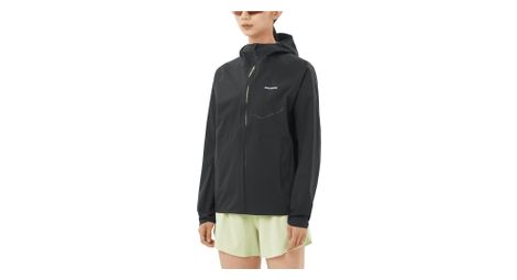 Veste Imperméable Salomon Bonatti Waterproof Noir Femme