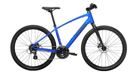 Vélo fitness trek dual sport 1 shimano tourney / altus 8v 650mm bleu alpine 2023