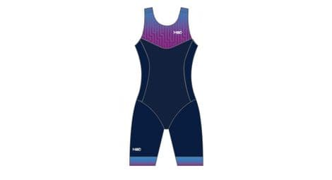 Tri-traje de mujer mako team labyrinth azul/violeta