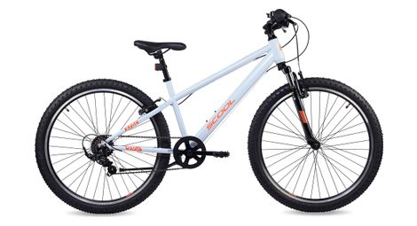 S’COOL Xroc, VTT enfant, 6 vitesses, Gris/Orange néon