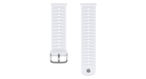 coros apex 4 22 mm silicone watch band white