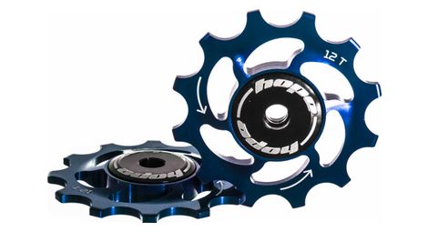 Paire de galets hope 12 dents sram 11 vitesses bleu