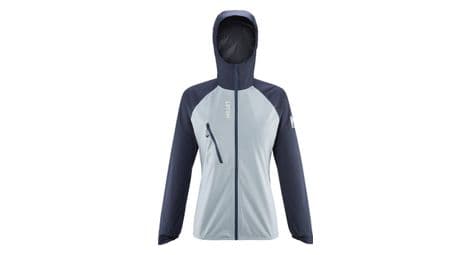 Veste impermeable femme millet intense 2 5l bleu