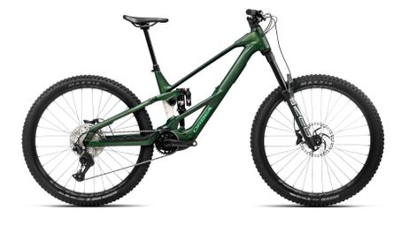 orbea wild lt h20 full suspension electric mountain bike with shimano 12v 800 wh avinox 130 nm 29 inch racing green 2027