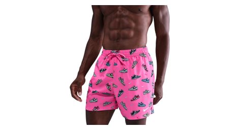 Maillot de bain nike swim multi print rose homme