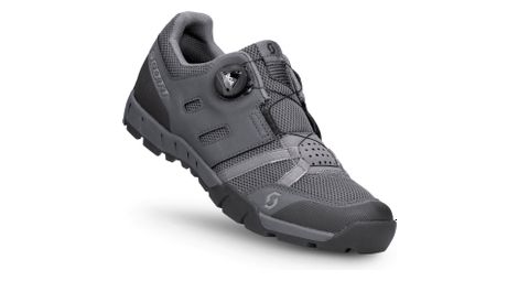 Zapatillas mtb scott sport crus-r boa gris/negro hombre