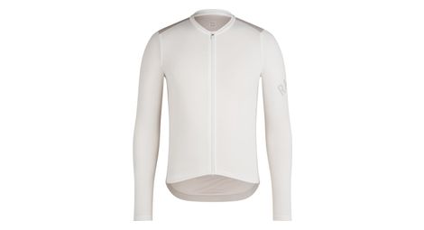 Rapha Pro Team Lightweight Langarm Trikot Weiß/Grau Herren