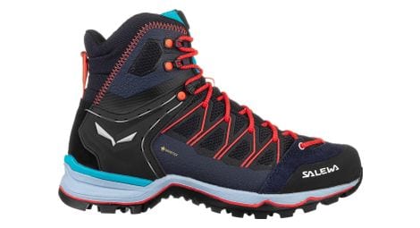 Chaussures de randonnée femme salewa mtn trainer lite mid gtx bleu