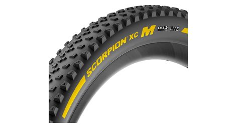 Pneu vtt pirelli scorpion xc m 29 tubeless ready souple lite race compound team edition