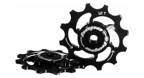 Paire de galets hope 12 dents sram 11 vitesses noir