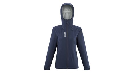 Giacca impermeabile da donna millet fitz roy blue s